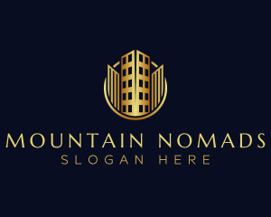 Luxury Building Realty logo design