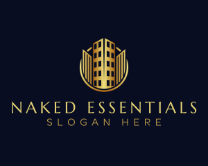 Luxury Building Realty logo design