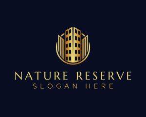 Luxury Building Realty logo design