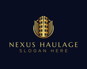 Luxury Building Realty logo design