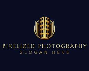 Luxury Building Realty logo design