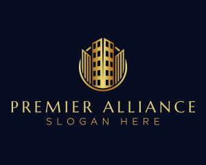 Luxury Building Realty logo design