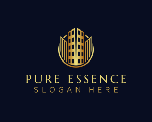 Luxury Building Realty logo design