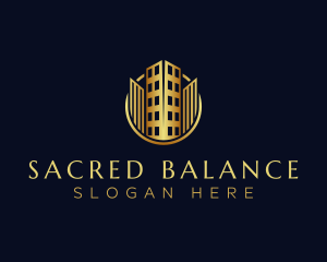 Luxury Building Realty logo design