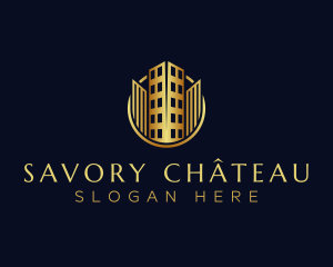 Luxury Building Realty logo design