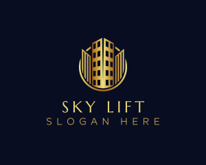 Luxury Building Realty logo design