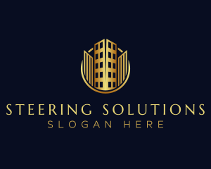 Luxury Building Realty logo design