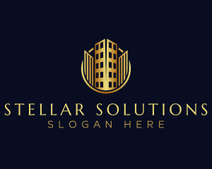 Luxury Building Realty logo design