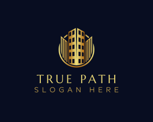 Luxury Building Realty logo design