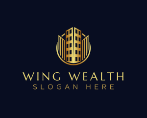 Luxury Building Realty logo design