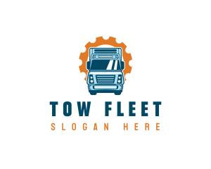 Cargo Truck Logistics logo design