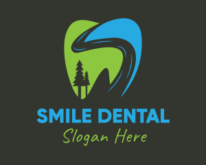 Pine Tree Tooth logo design