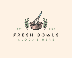 Whisk Baker Confectionery logo design