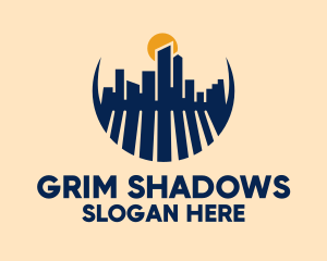 Shadow Urban City logo design