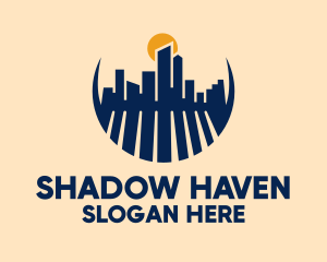 Shadow Urban City logo design