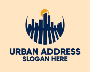 Shadow Urban City logo design