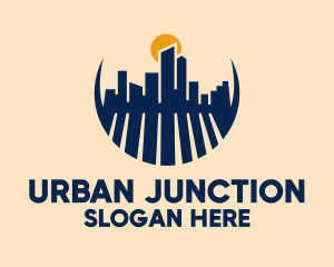 Shadow Urban City logo design