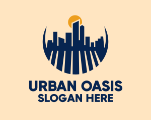 Shadow Urban City logo design