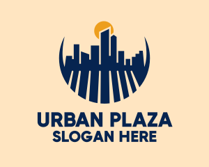 Shadow Urban City logo design