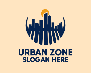 Shadow Urban City logo design