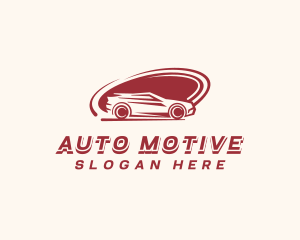 Auto Vehicle Rideshare logo design