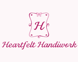 Feminine Handmade Ribbon logo