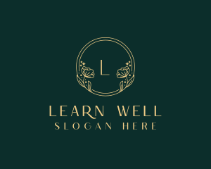 Floral Wellness Spa logo design