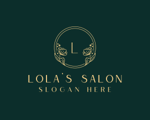 Floral Wellness Spa logo design