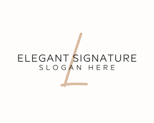 Elegant Business Boutique logo design