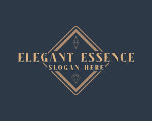 Elegant Diamond Jewelry logo design