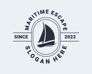 Ocean Sailing Boat logo