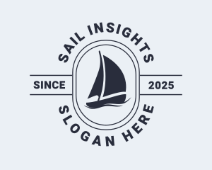 Ocean Sailing Boat logo