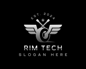 Tire Wings Mechanic logo