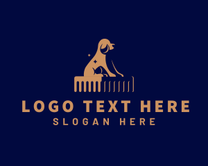 Dog Grooming Veterinarian Clinic logo