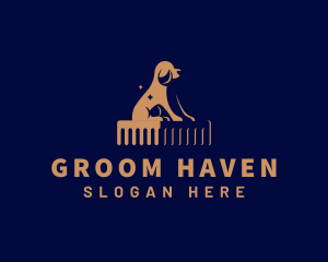Dog Grooming Veterinarian Clinic logo