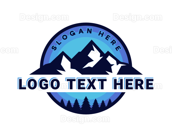 Mountain Adventure Camping Logo