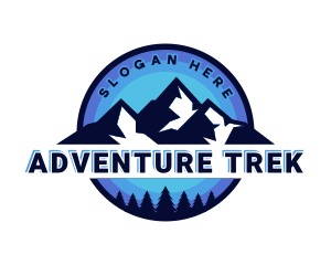 Mountain Adventure Camping logo design