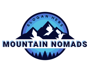 Mountain Adventure Camping logo design