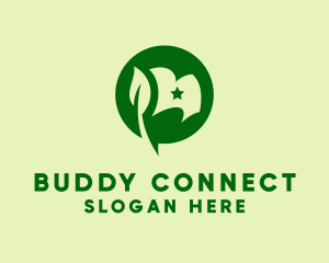 Eco Friendly Flag logo design