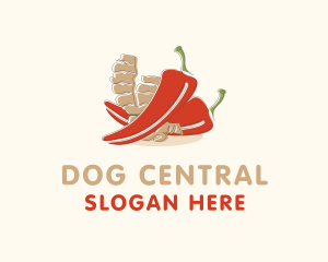 Ginger Chili Pepper logo design