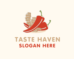 Ginger Chili Pepper logo