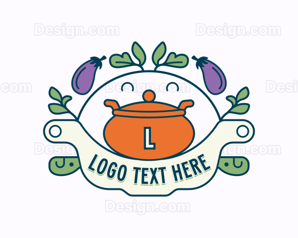 Restaurant Cooking Pot Logo