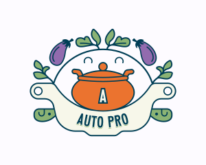 Restaurant Cooking Pot Logo