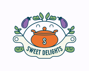 Restaurant Cooking Pot Logo