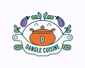 Restaurant Cooking Pot logo design