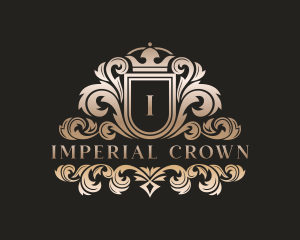 Imperial Crown Crest logo design