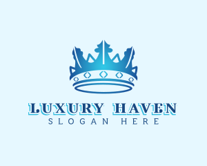 Luxury Royal Crown logo design