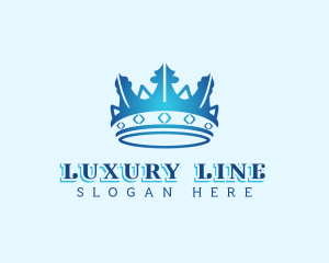 Luxury Royal Crown logo design