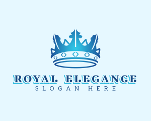 Luxury Royal Crown logo design