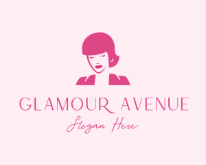 Pink Attendant Woman logo